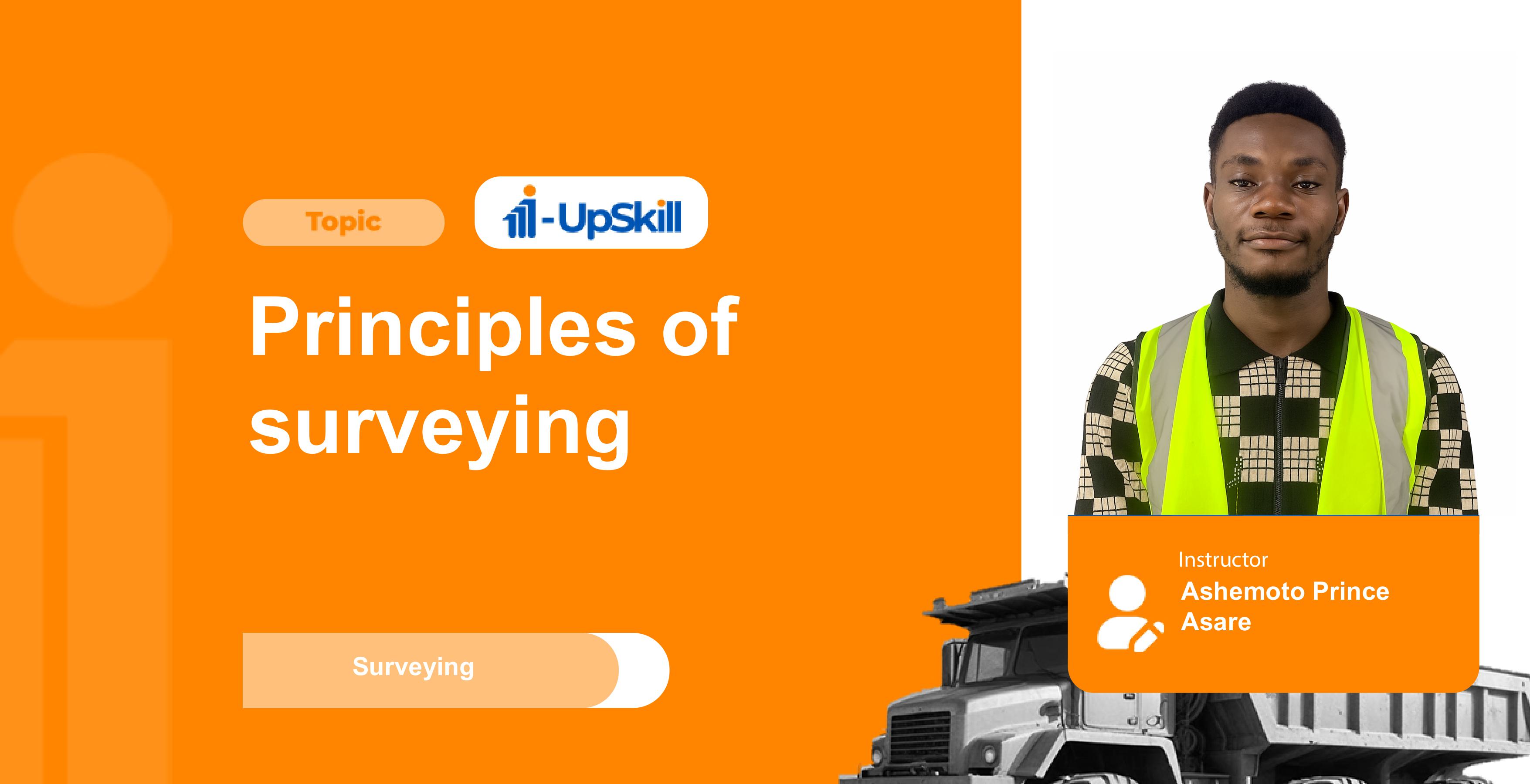 Principles of surveying